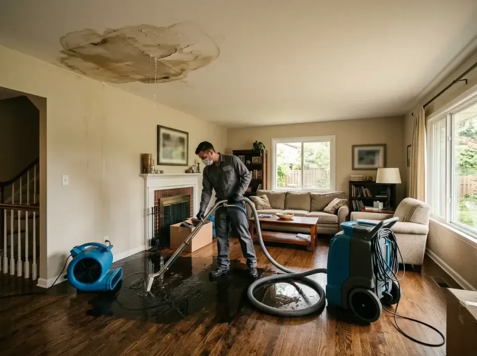 attic-pipe-burst-ceiling-drip-008 — frequently asked questions, Water Damage Restoration & Carpet Care in Slippery Rock, PA